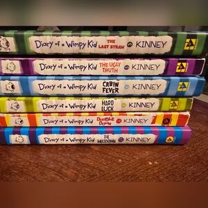 Diary of a Wimpy Kid Book Set - 6 Books.